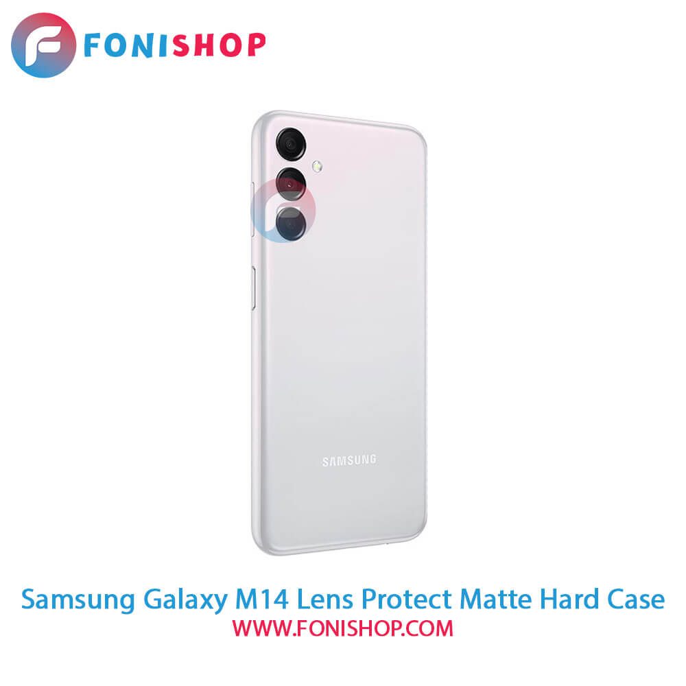 قاب پشت مات Samsung Galaxy M14 - محافظ لنزدار