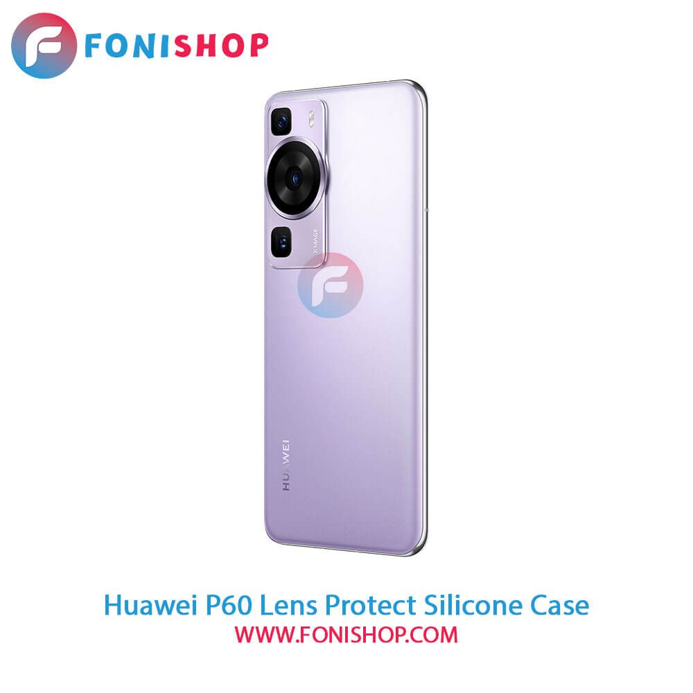 قاب سیلیکونی Huawei P60 - محافظ لنزدار