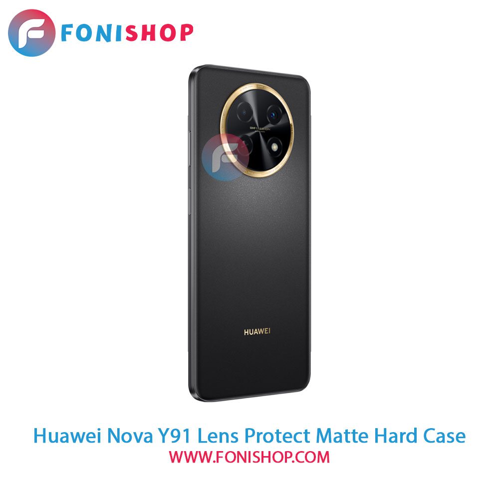 قاب پشت مات Huawei Nova Y91 محافظ لنزدار