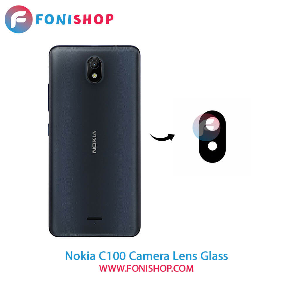 شیشه لنز دوربین نوکیا Nokia C100
