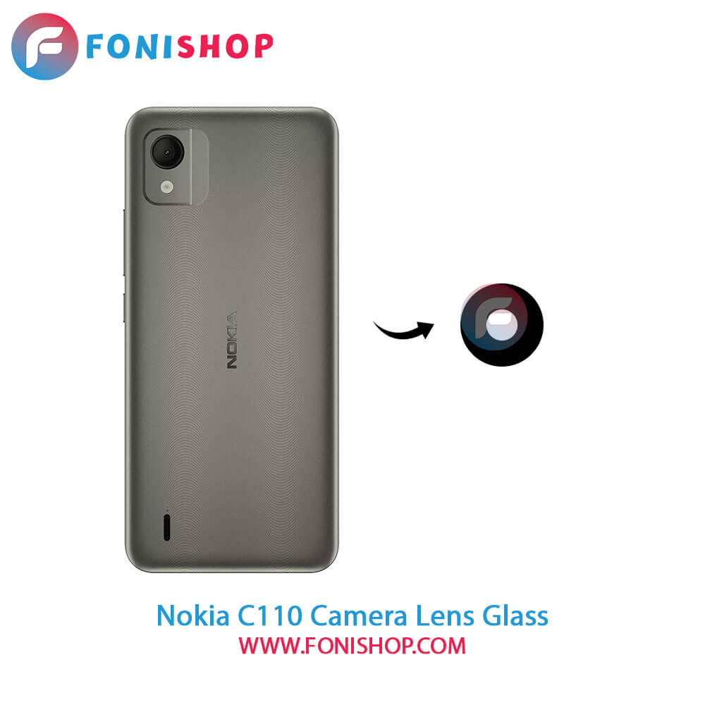 شیشه لنز دوربین نوکیا Nokia C110