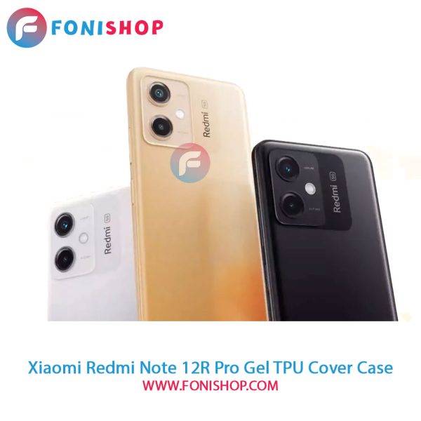 کاور ژله‌ای شفاف شیائومی Redmi Note 12R Pro