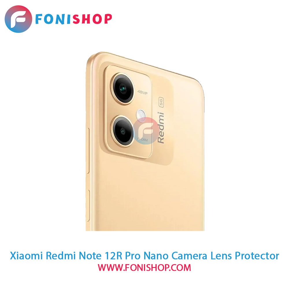 محافظ نانو لنز دوربین شیائومی Redmi Note 12R Pro