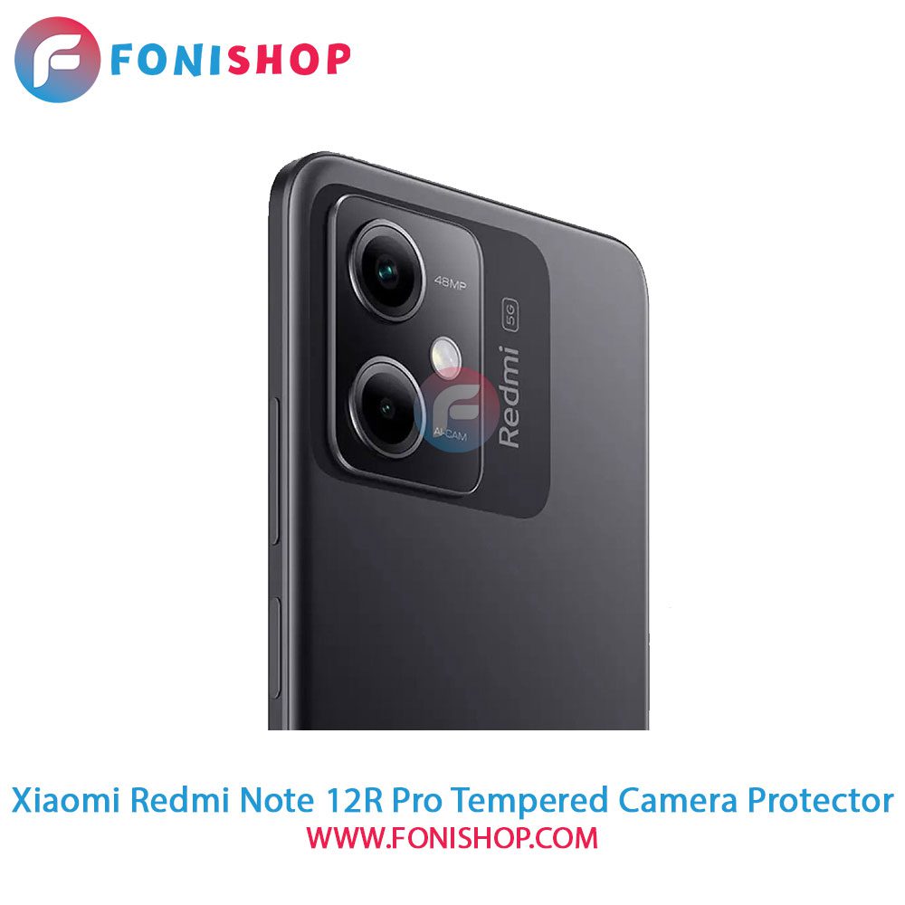 محافظ شیشه ای لنز دوربین شیائومی Redmi Note 12R Pro