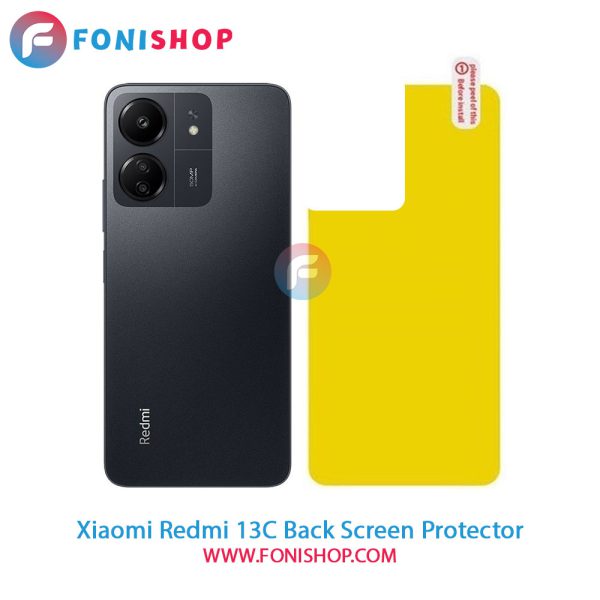 برچسب محافظ پشت گوشی شیائومی Redmi 13C