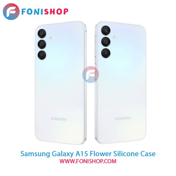 قاب سیلیکونی طرح گل سامسونگ A15